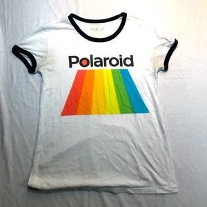 White Polaroid Tee - Medium